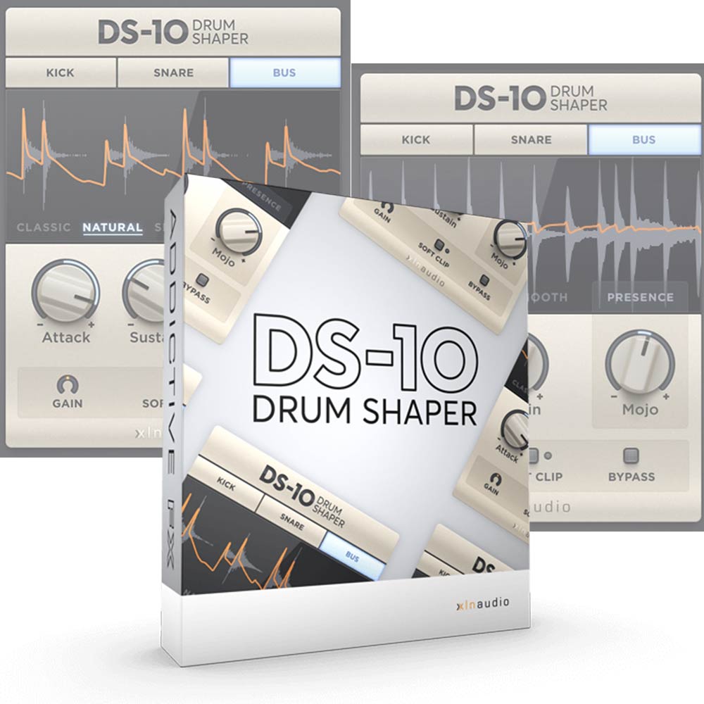 XLN Audio <br>Addictive FX : DS-10 Drum Shaper ダウンロード版