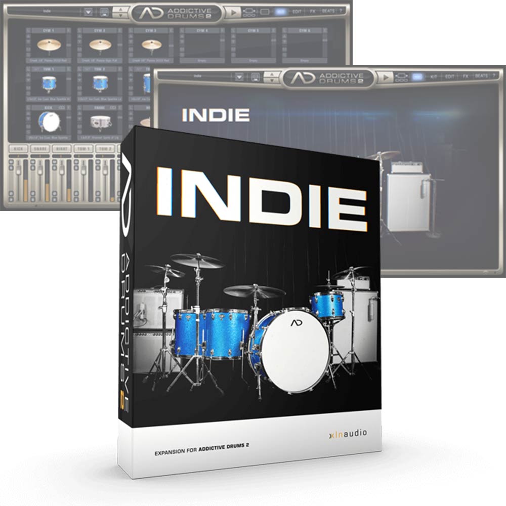 XLN Audio <br>Addictive Drums 2 ADpak Indie ダウンロード版