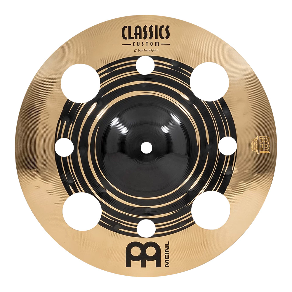 MEINL <br>12" Classics Custom Dual Trash Splash [CC12DUTRS]