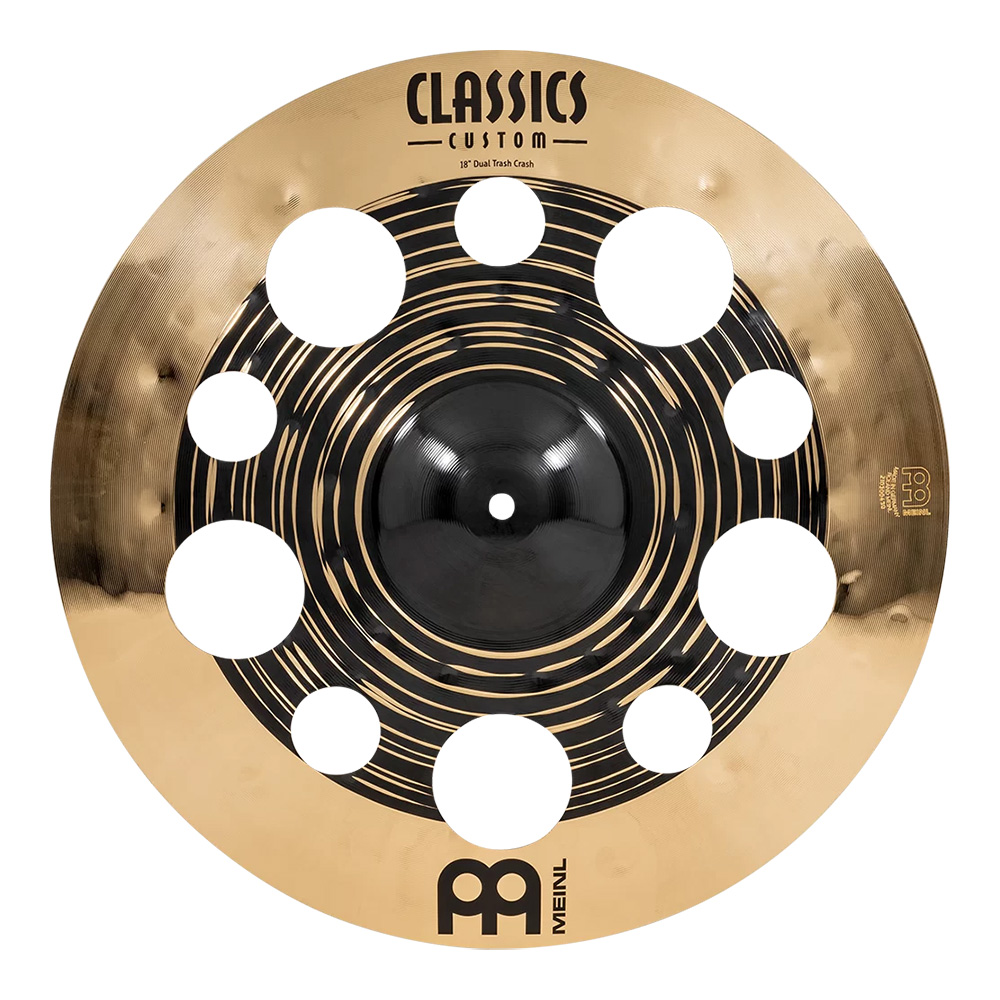 MEINL <br>18" Classics Custom Dual Trash Splash [CC18DUTRC]