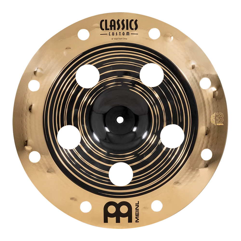 MEINL <br>16" Classics Custom Dual Trash China [CC16DUTRCH]