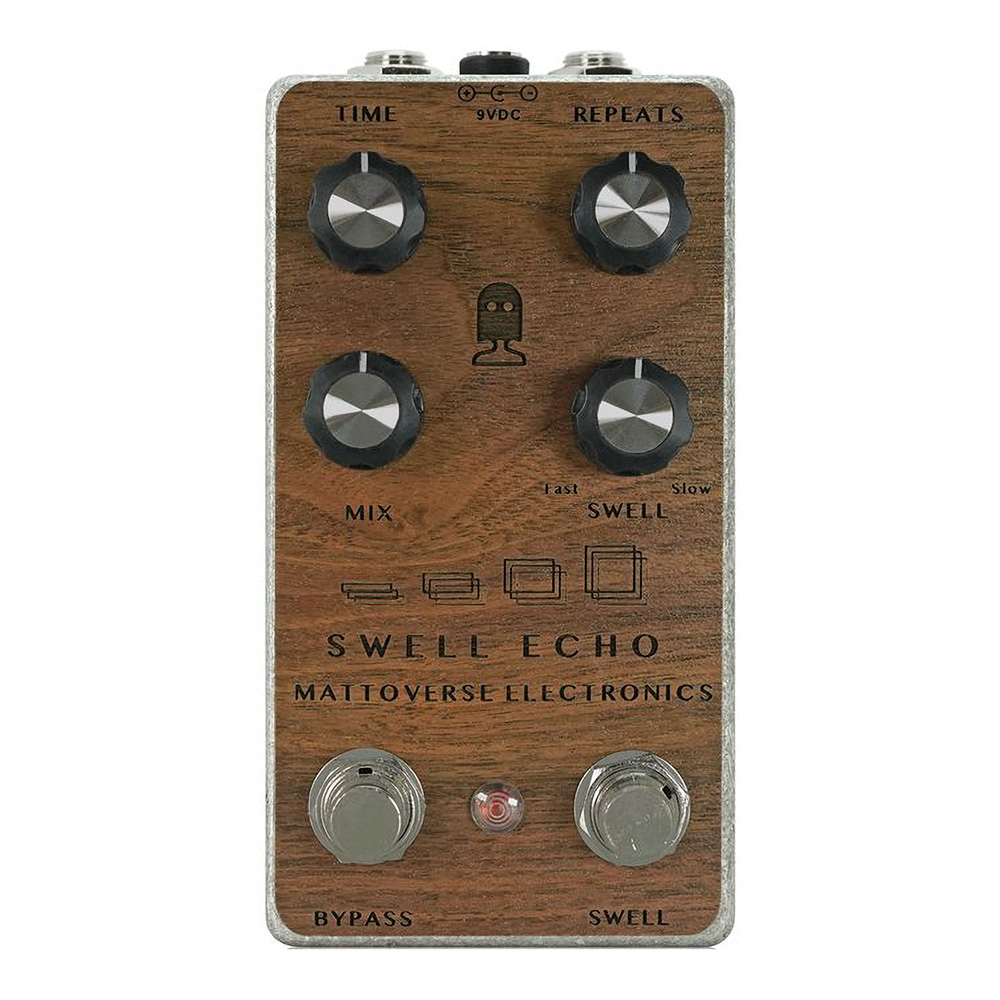 Mattoverse Electronics <br>Swell Echo Walnut Faceplate	