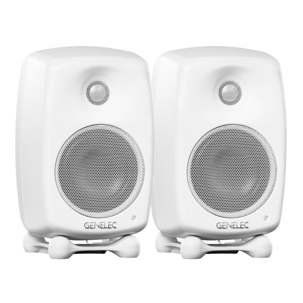 GENELEC G Two G2BWM ホワイト（ペア）｜ミュージックランドKEY