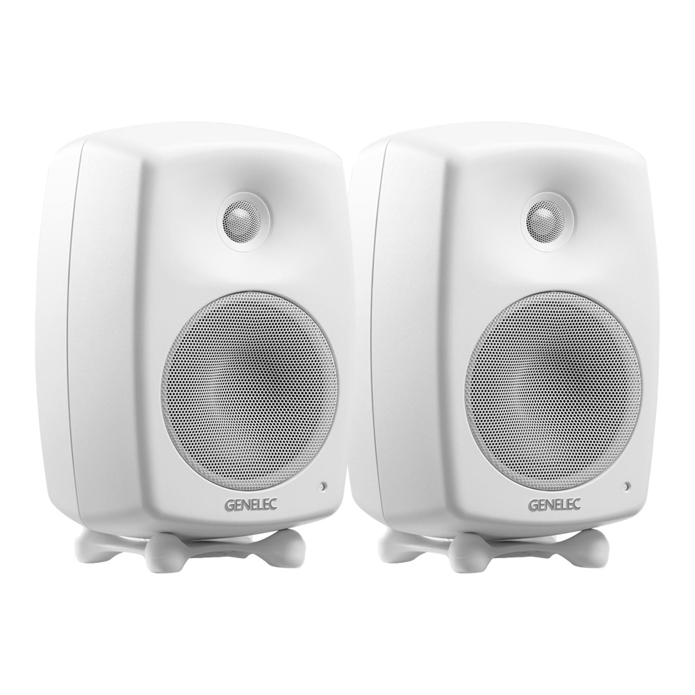 GENELEC G Three G3BWM ホワイト（ペア）｜ミュージックランドKEY