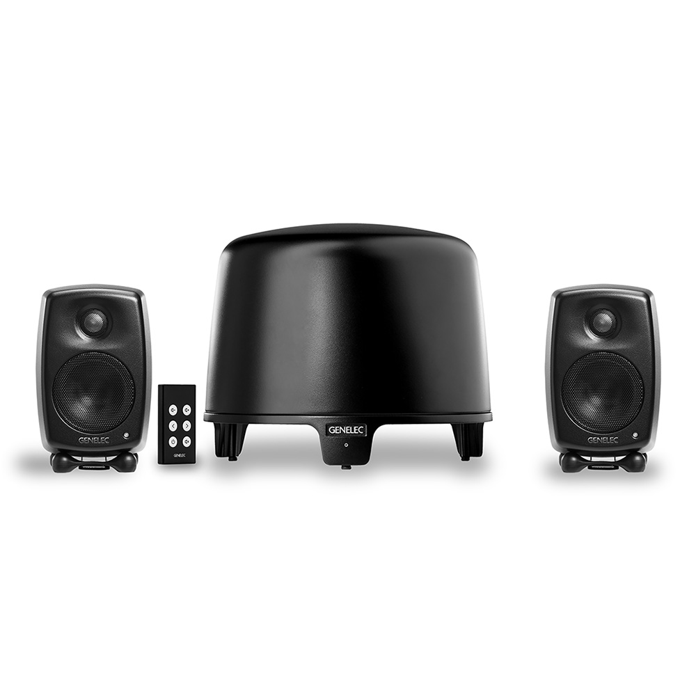 GENELEC <br>G One + F One 2.1ch Home Set ubN