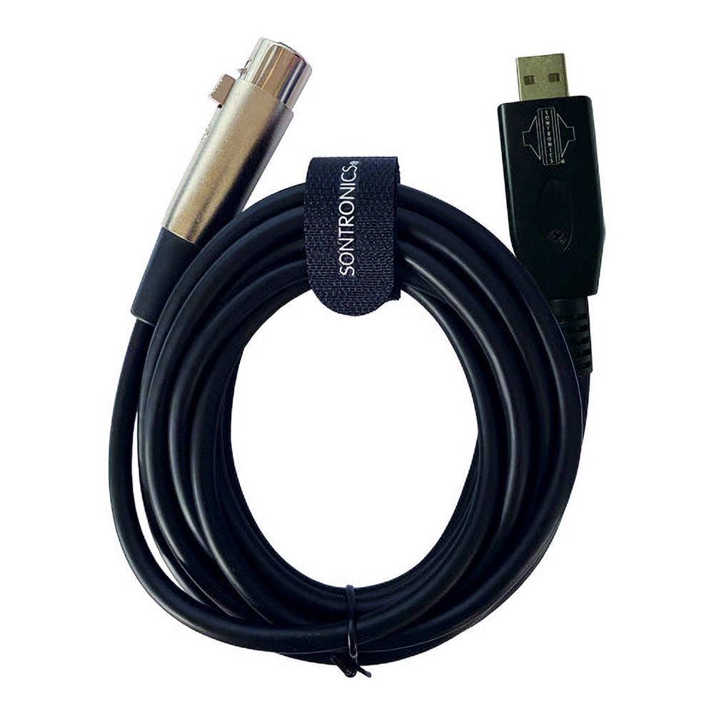 SONTRONICS <br>XLR-USB CABLE -3m microphone cable-