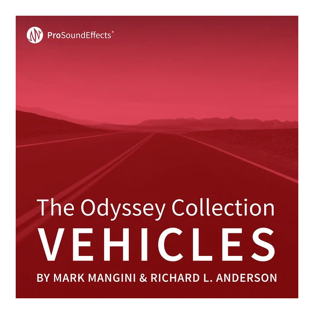Pro Sound Effects <br>Odyssey Vehicles ダウンロード版