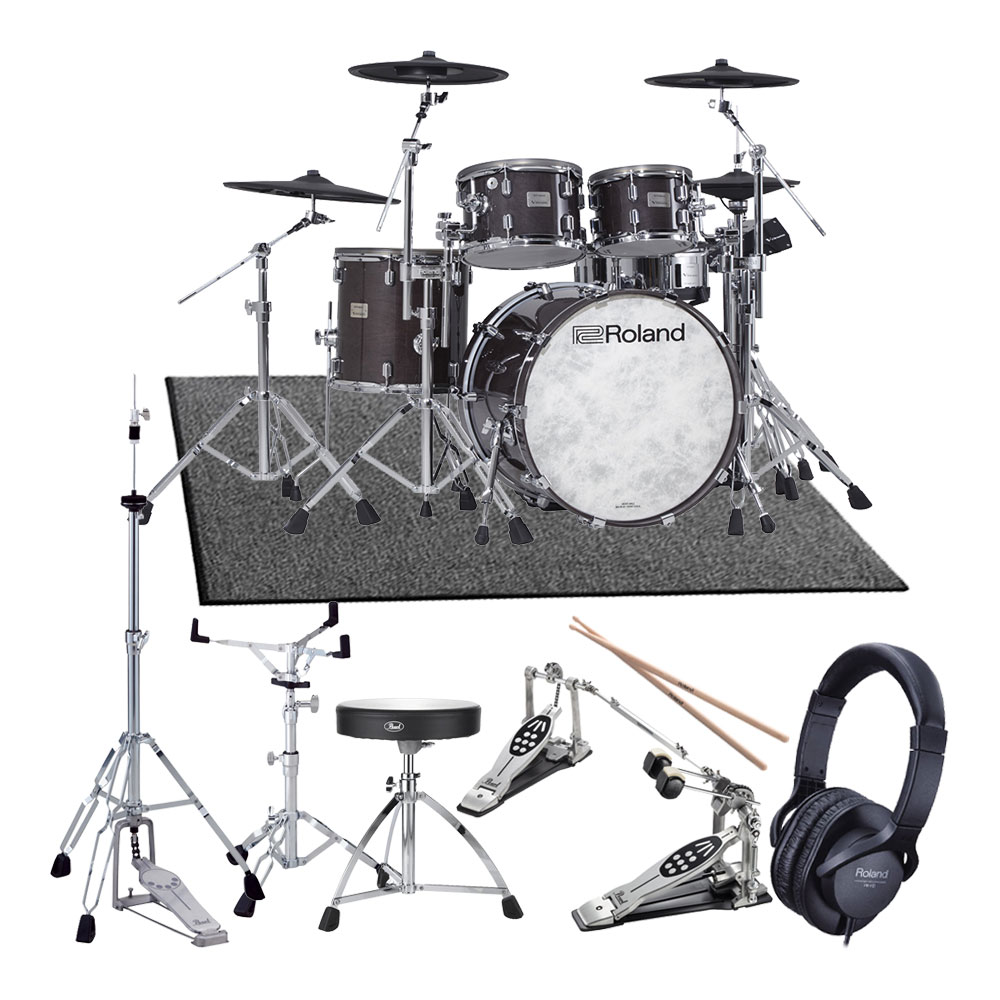 Roland <br>V-Drums Acoustic Design Series VAD706-GE ローランド純正ツインフルオプションセット