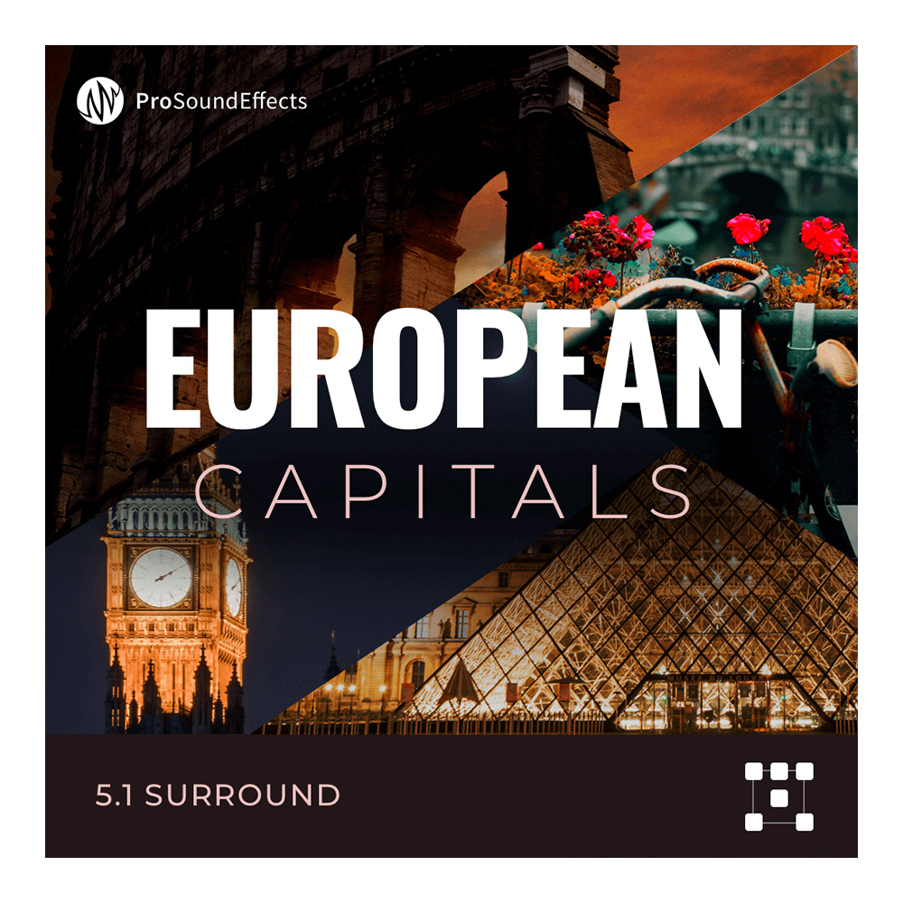Pro Sound Effects <br>European Capitals ダウンロード版