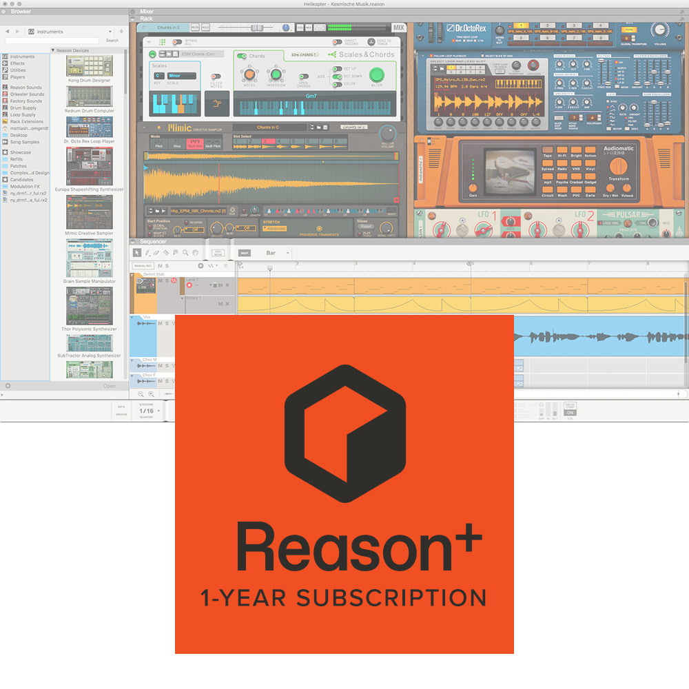 Reason Studios <br>REASON+ 1-YEAR SUBSCRIPTION