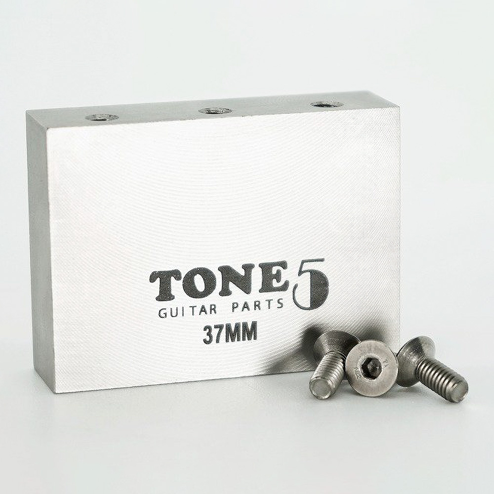 TONE5 GUITAR PARTS <br>37mm FAT Solid TITANIUM Sustain Block For Gotoh Tremolo