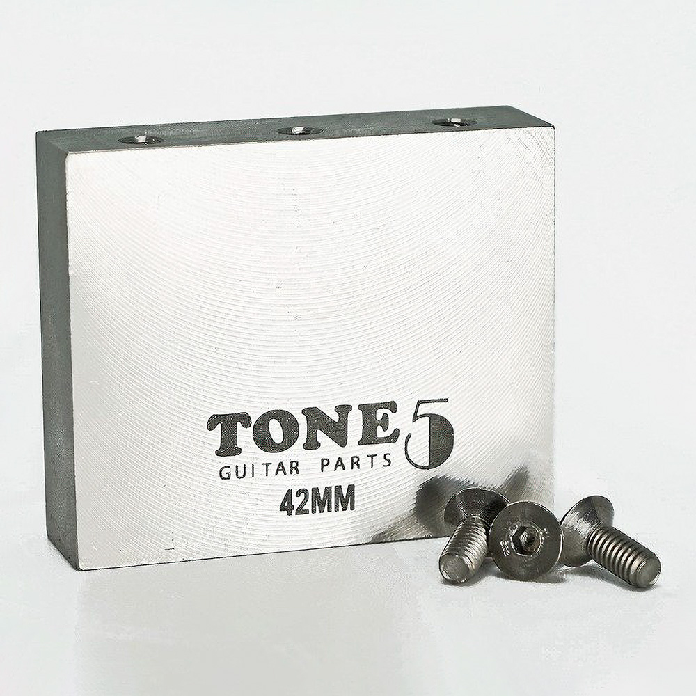 TONE5 GUITAR PARTS <br>42mm Titanium Super Big Block For Gotoh 1996T