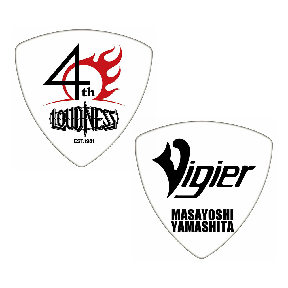 Vigier <br>YM-PICK 40th Logo White 20枚セット