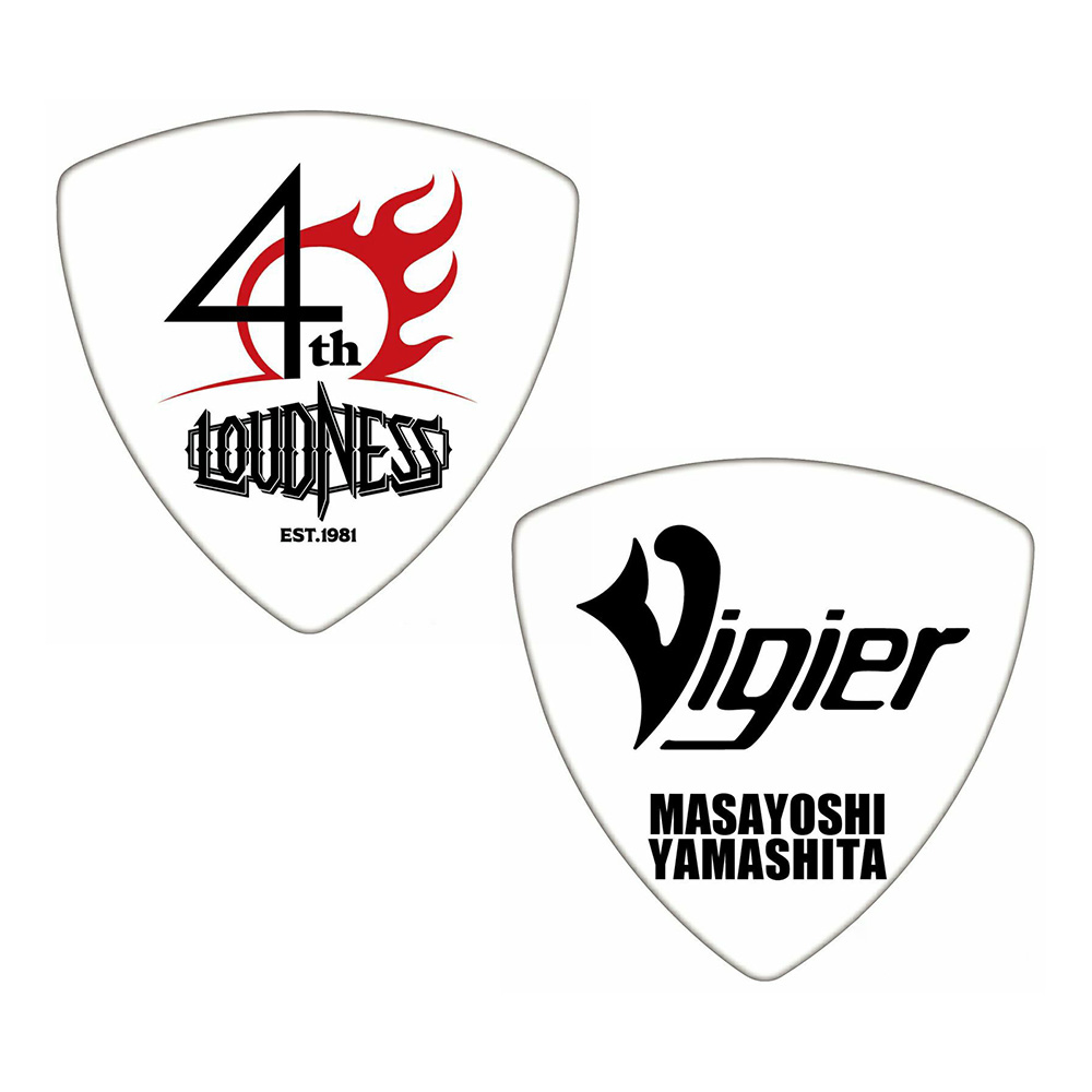 Vigier <br>YM-PICK 40th Logo White 20Zbg