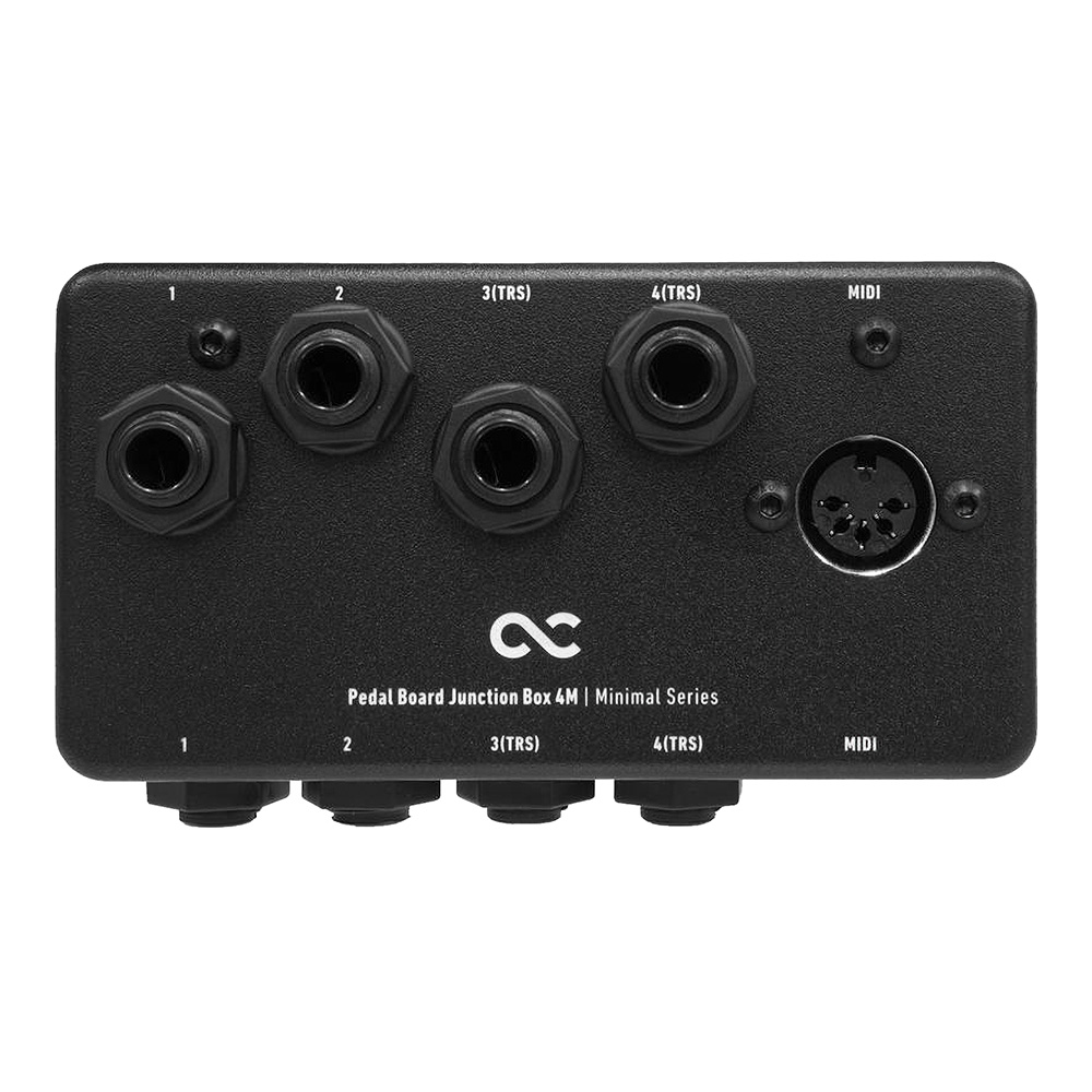 One Control <br>Minimal Series Pedal Board Junction Box 4M