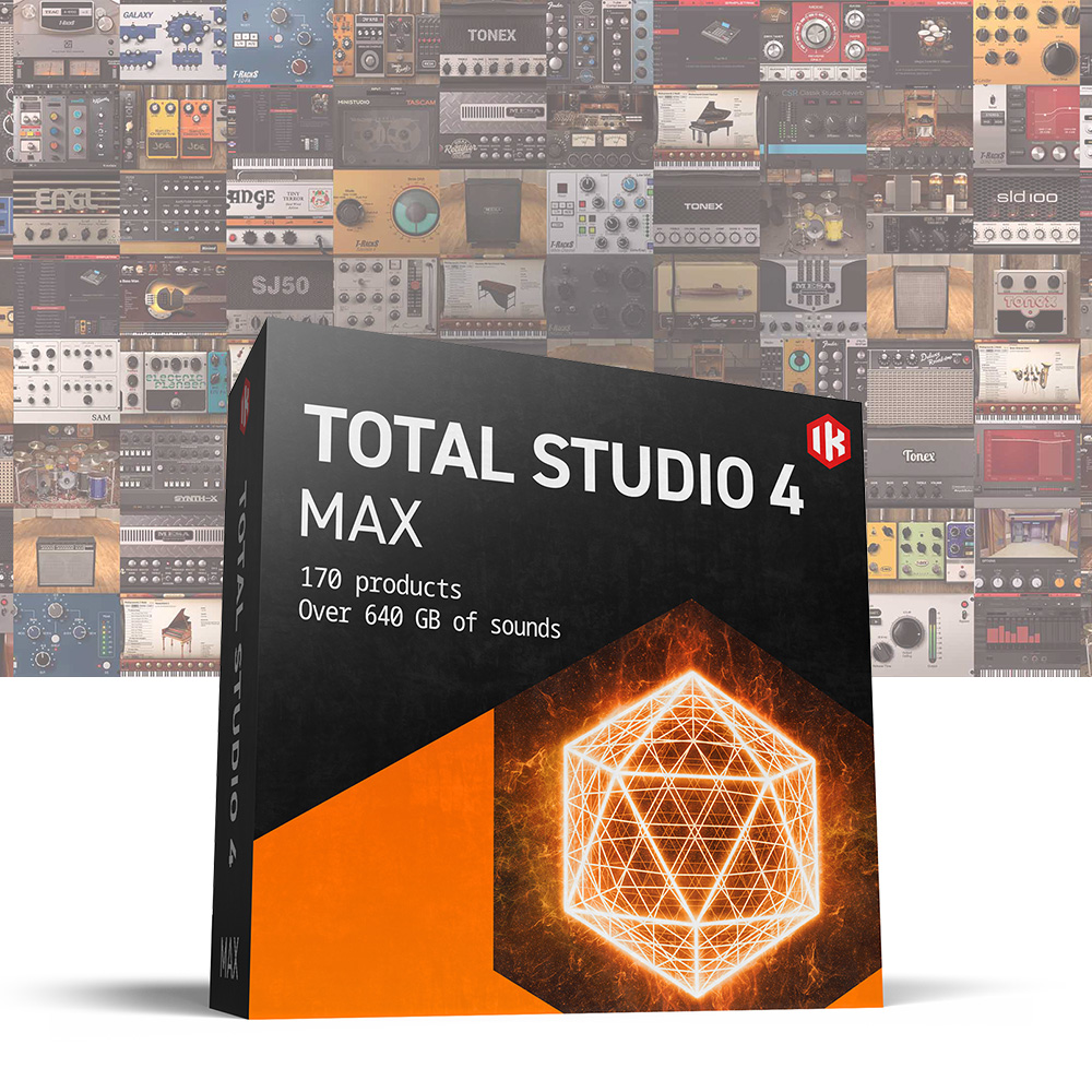 IK Multimedia <br>Total Studio 4 MAX