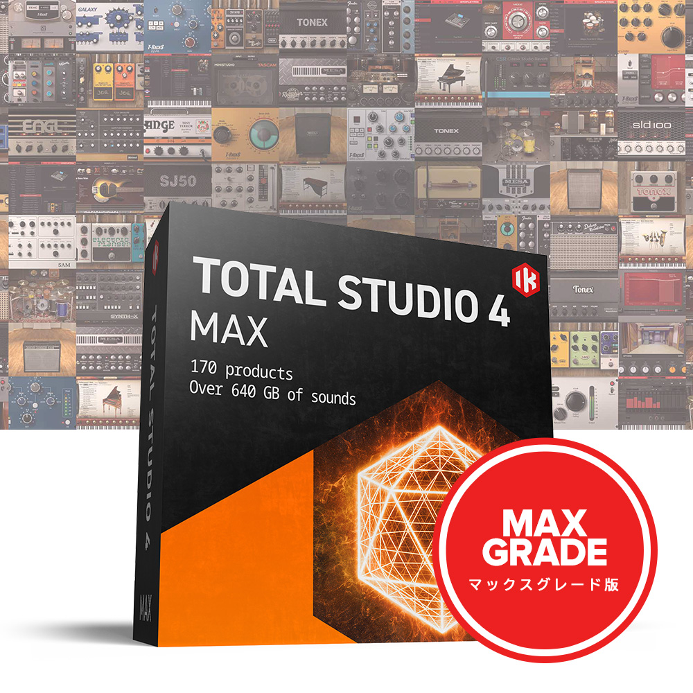 IK Multimedia <br>Total Studio 4 MAX Maxgrade