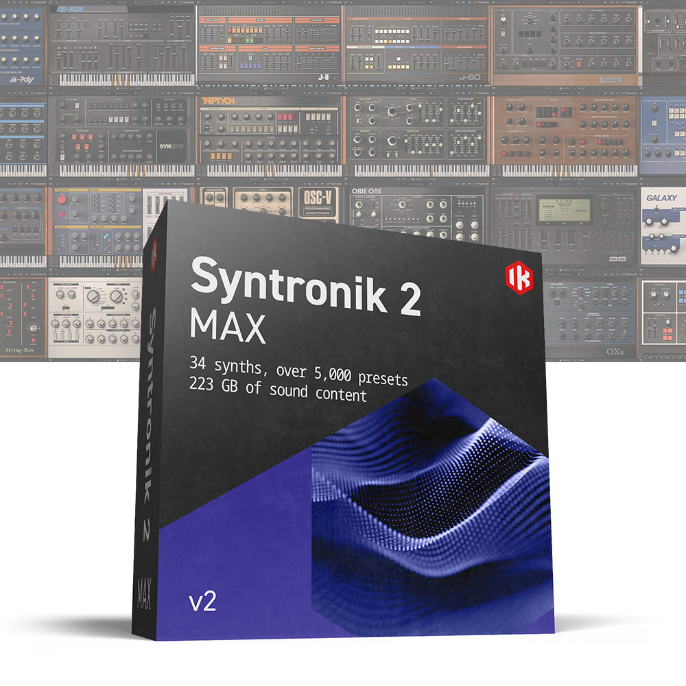 IK Multimedia <br>Syntronik 2 MAX 初回限定版
