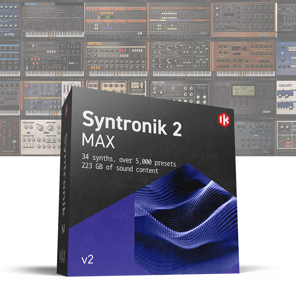 IK Multimedia <br>Syntronik 2 MAX v2