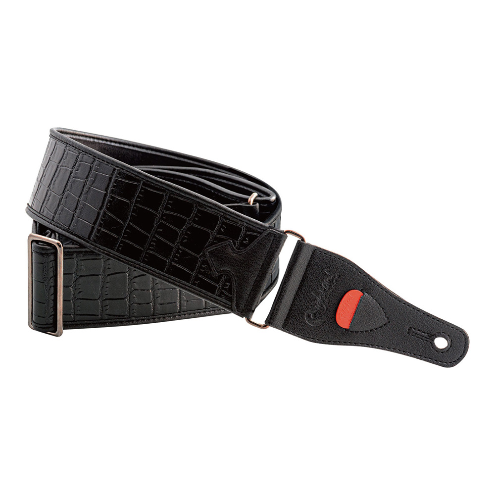 Right On! STRAPS <br>ALLIGATOR Black