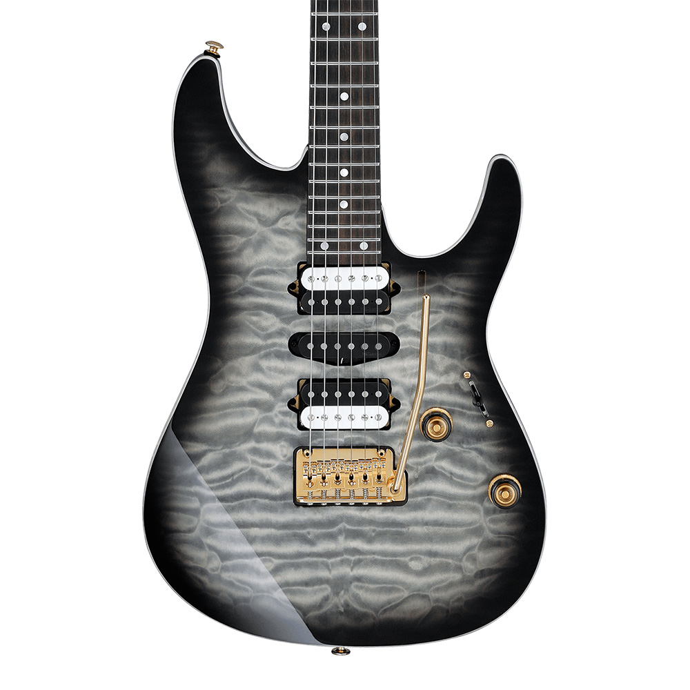 Ibanez <br>AZ Premium AZ47P1QM-BIB (Black Ice Burst)