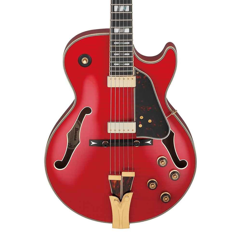 Ibanez <br>SIGNATURE MODEL George Benson GB10SEFM-SRR (Sapphire Red)