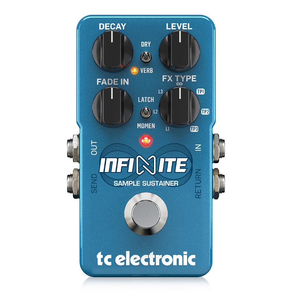tc electronic <br>INFINITE SAMPLE SUSTAINER