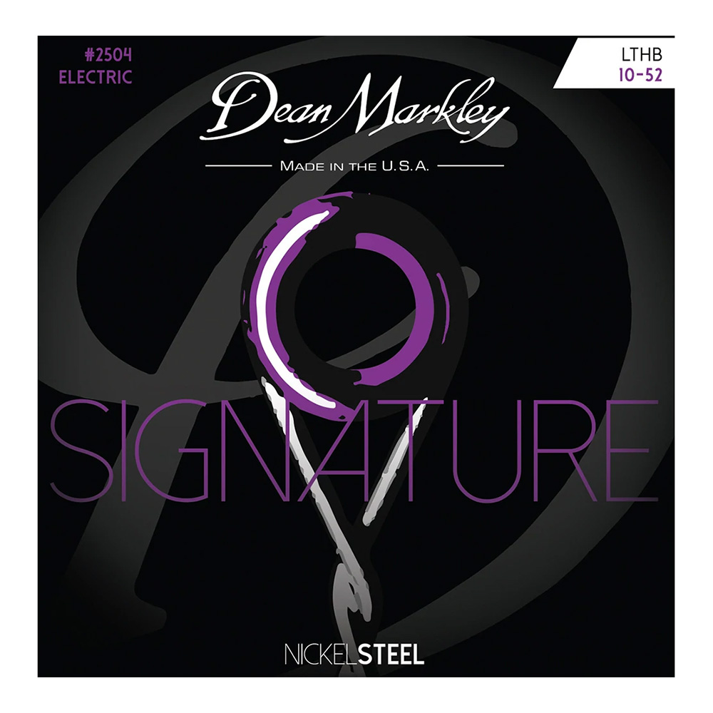 Dean Markley <br>DM2504 [Nickel Steel Signature / Light Top Heavy Bottom 10-52]