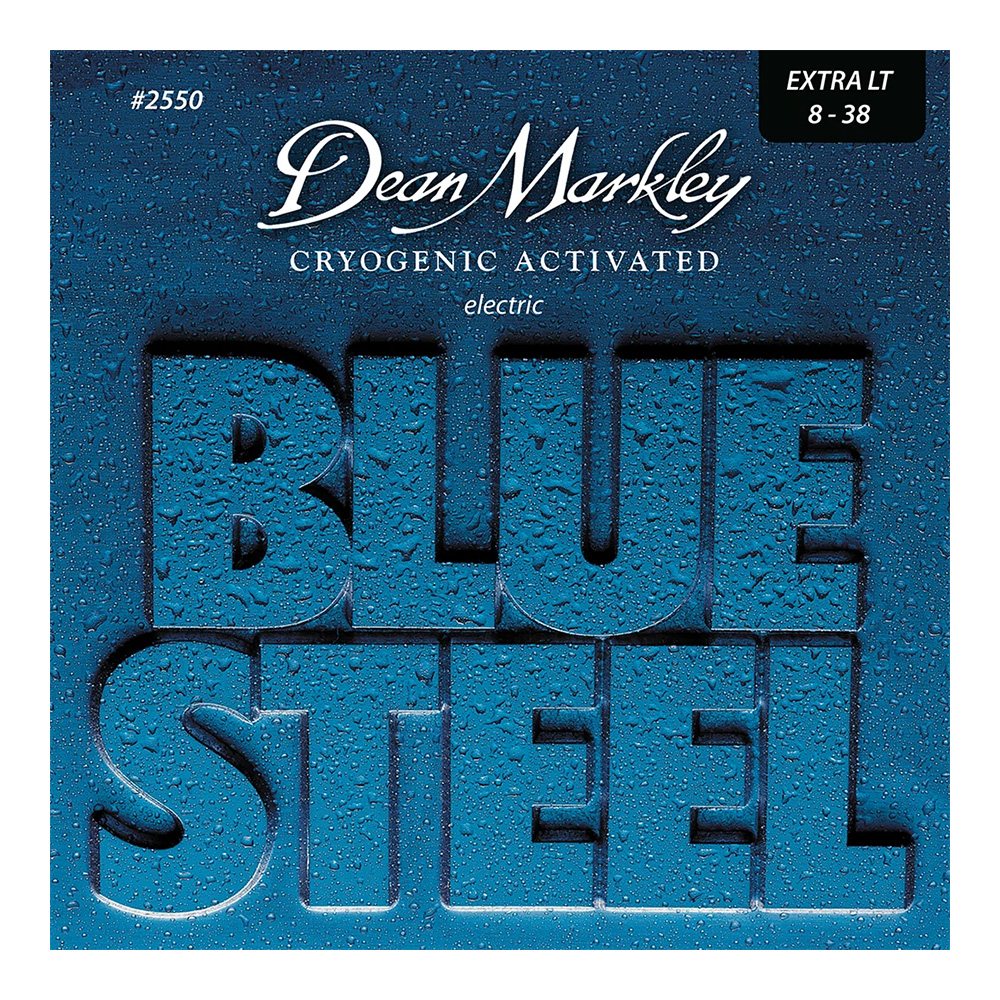 Dean Markley <br>DM2550 [Blue Steel / Extra Light 8-38]