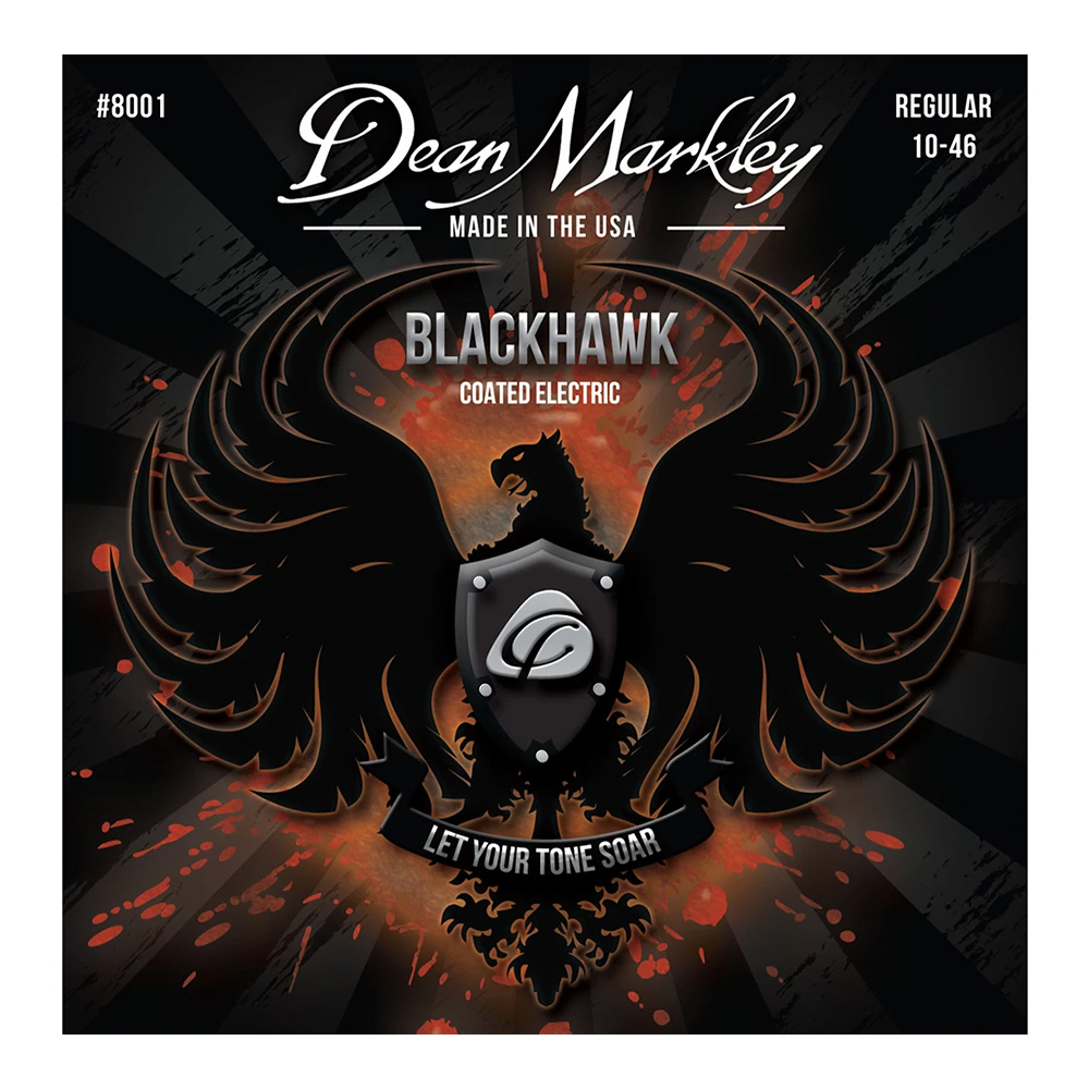 Dean Markley <br>DM8001 [Blackhawk Coated / Regular 10-46]