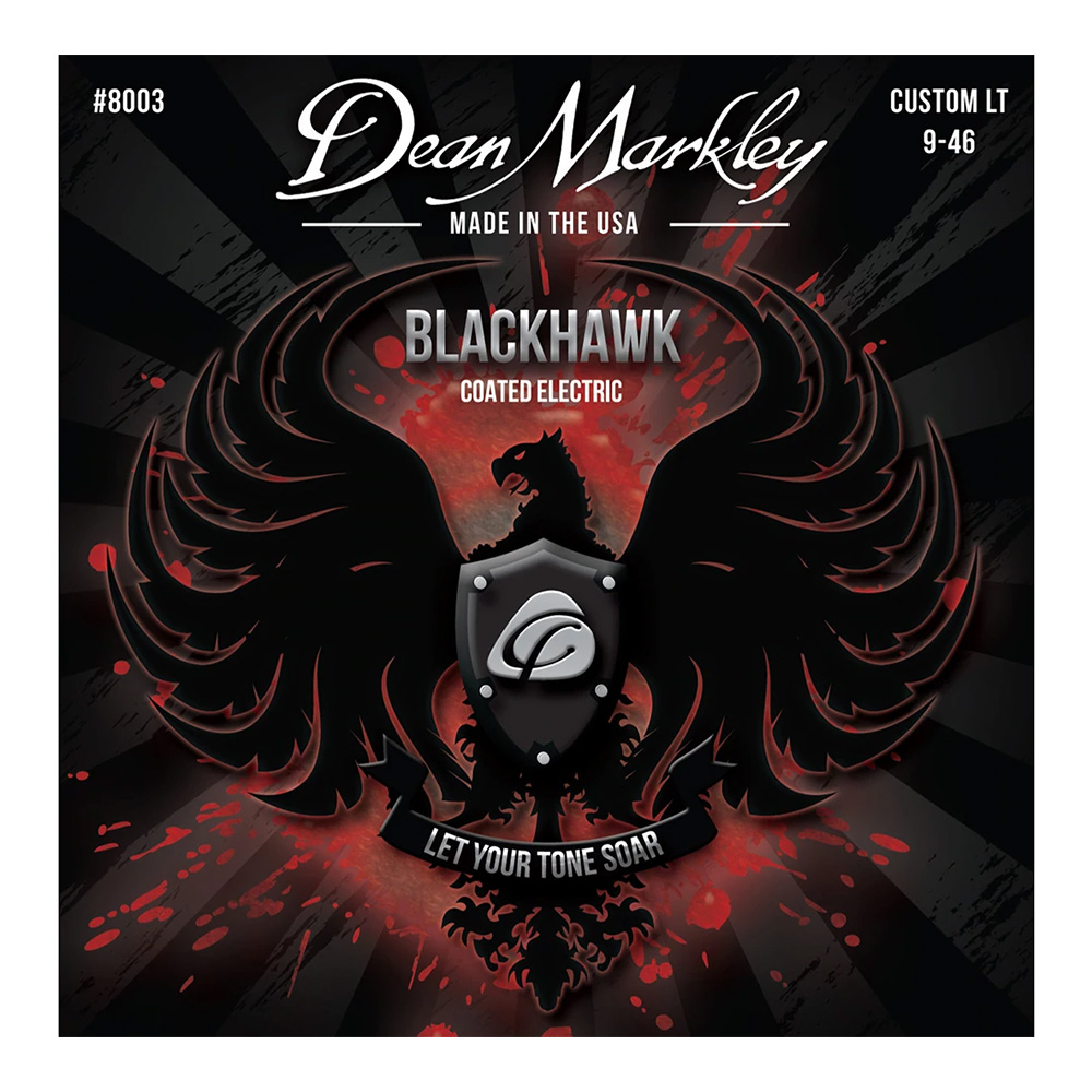 Dean Markley <br>DM8003 [Blackhawk Coated / Custom Light 9-46]