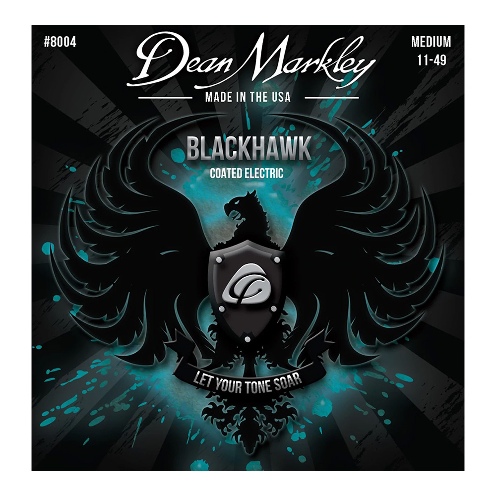 Dean Markley <br>DM8004 [Blackhawk Coated / Medium 11-49]