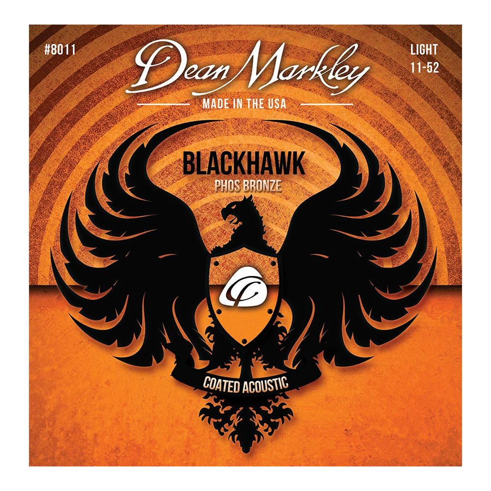 Dean Markley <br>DM8011 [Blackhawk Coated Phos-Bronze / Light 11-52]
