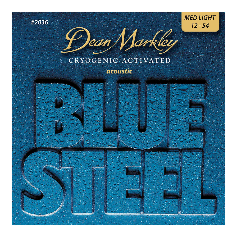 Dean Markley <br>DM2036 [Blue Steel / Medium Light 12-54]