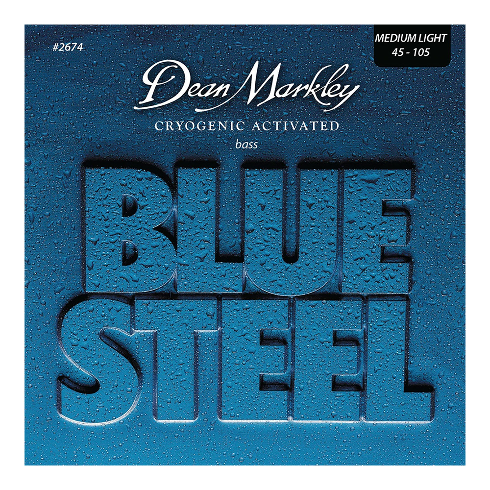 Dean Markley <br>DM2674 [Blue Steel / Medium Light 45-105]