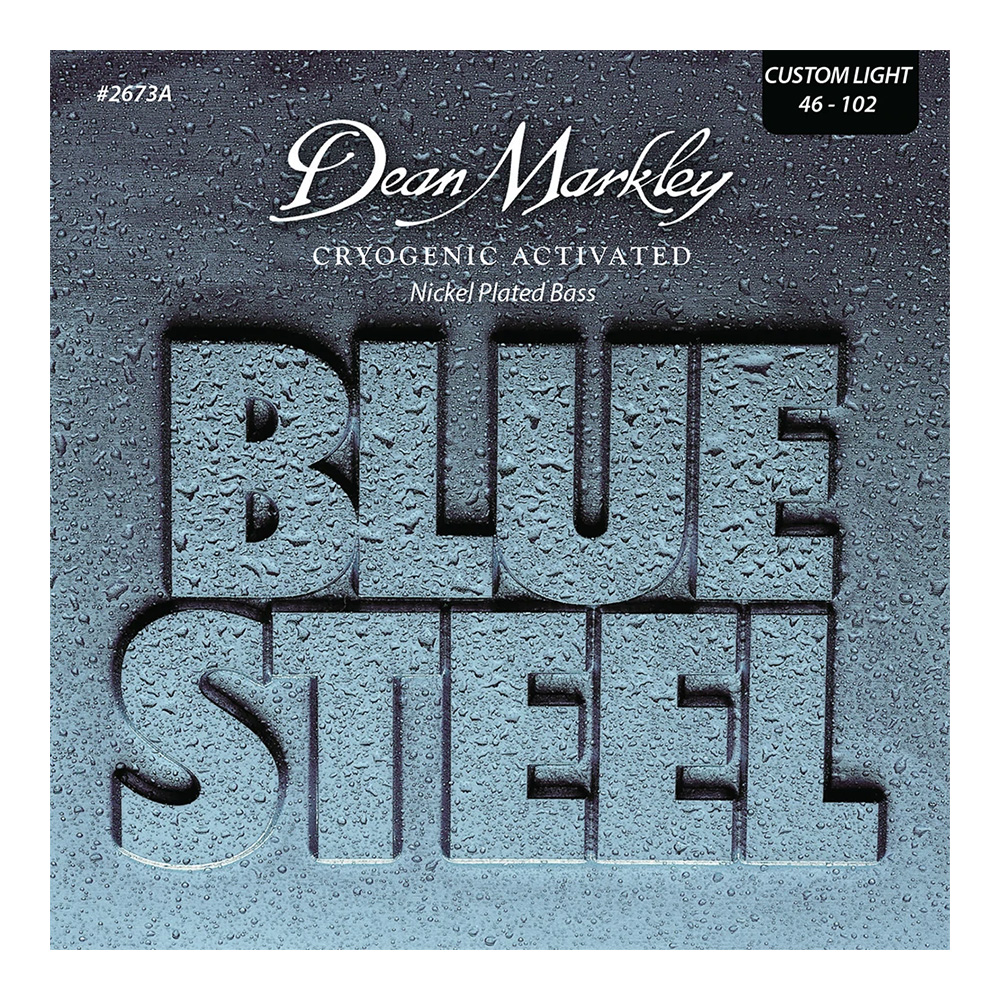 Dean Markley <br>DM2673A [Blue Steel / NPS Custom Light 46-102]