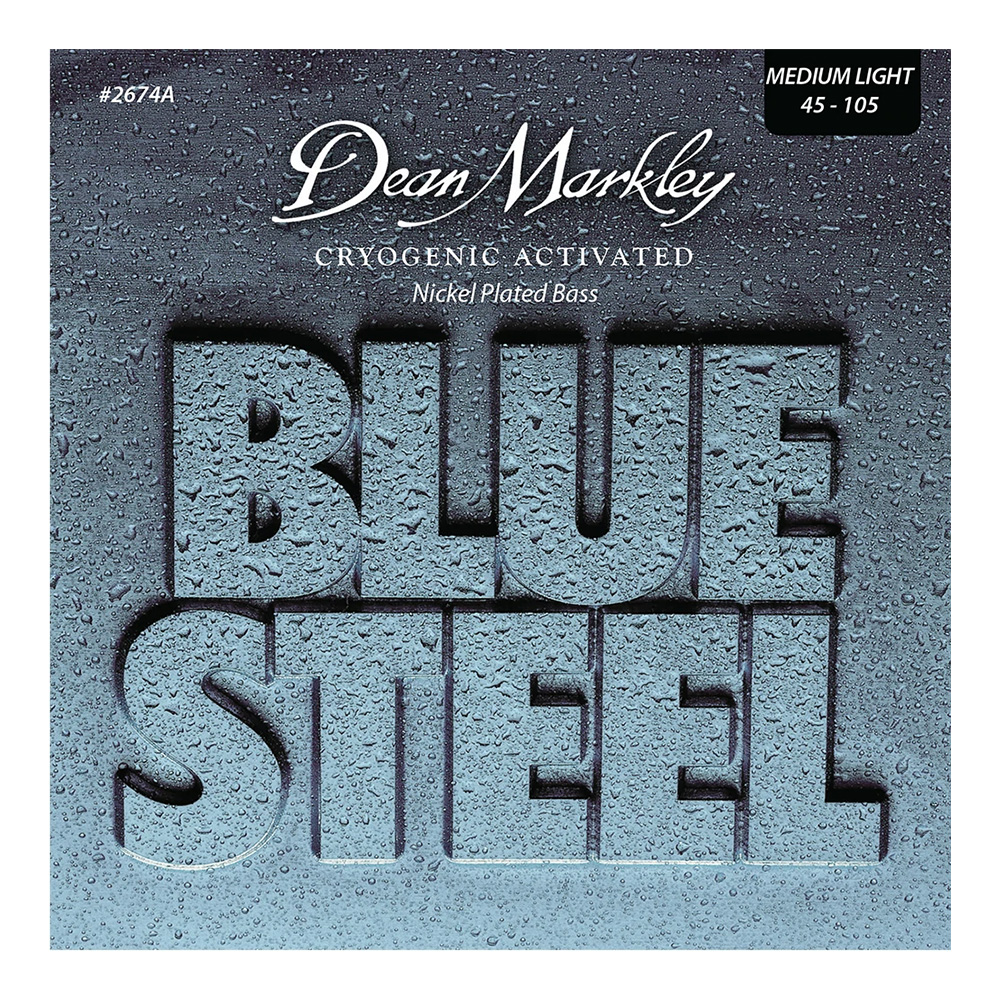 Dean Markley <br>DM2674A [Blue Steel / NPS Medium Light 45-105]