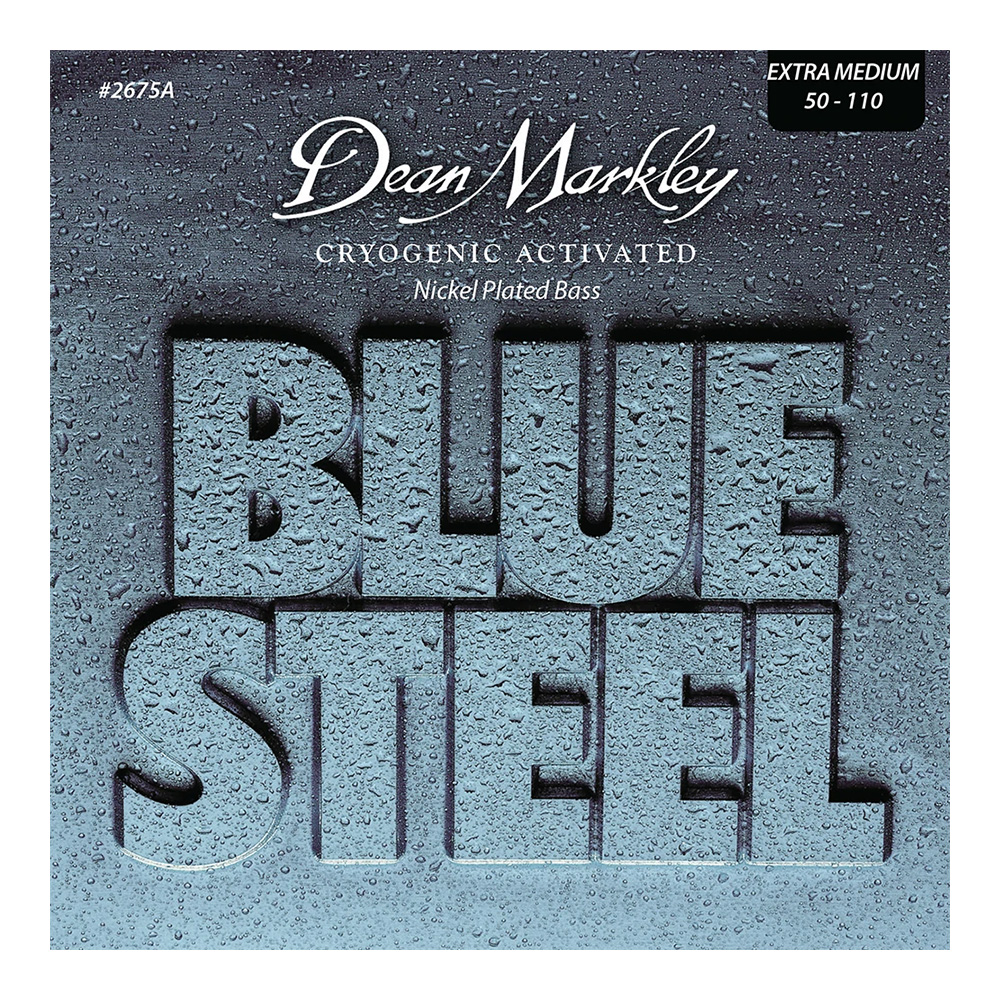 Dean Markley <br>DM2675A [Blue Steel / NPS Extra Medium 50-110]