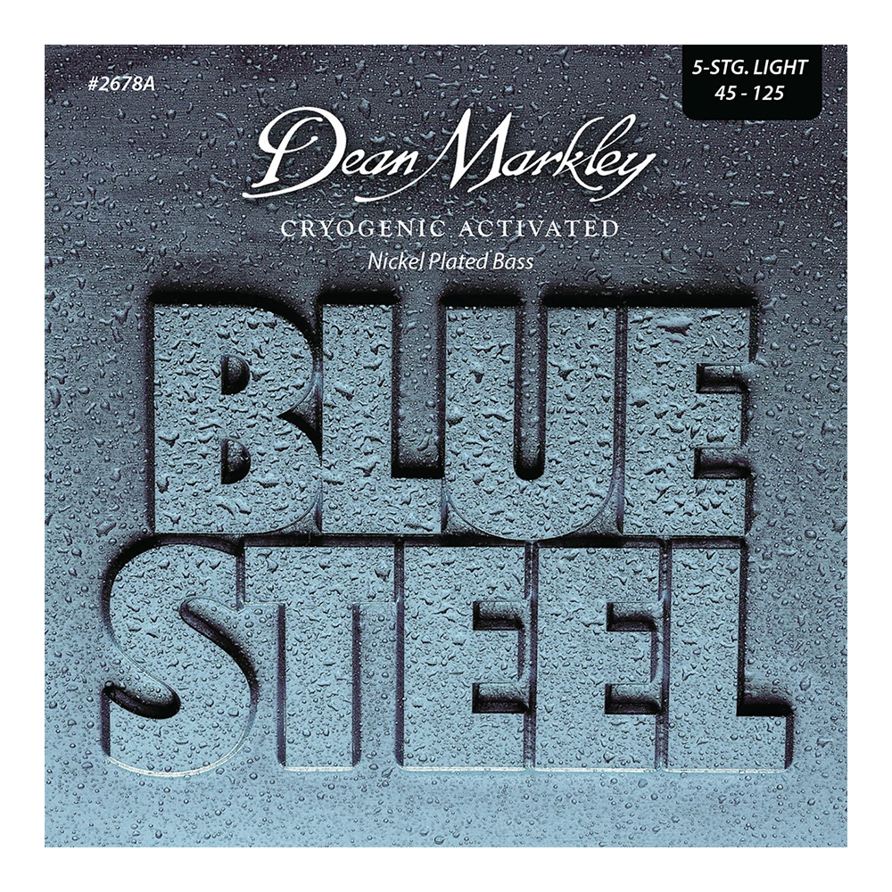 Dean Markley <br>DM2678A [Blue Steel / 5p NPS Light 45-125]