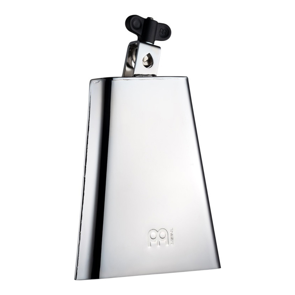 MEINL <br>Chrome & Steel Finish Cowbell, 7 1/2" - High Polished Chrome [STB750-CH]