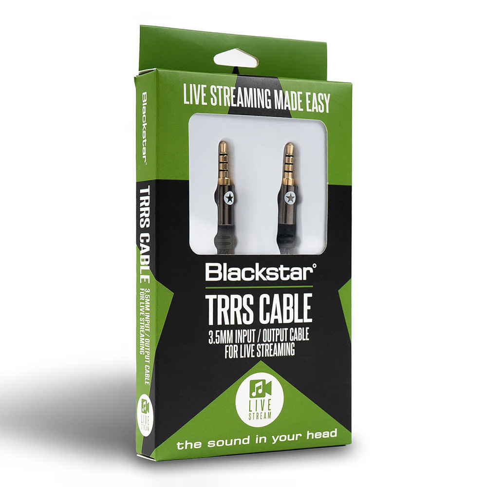 Blackstar <br>TRRS 3.5mm Jack Cable 1.8m