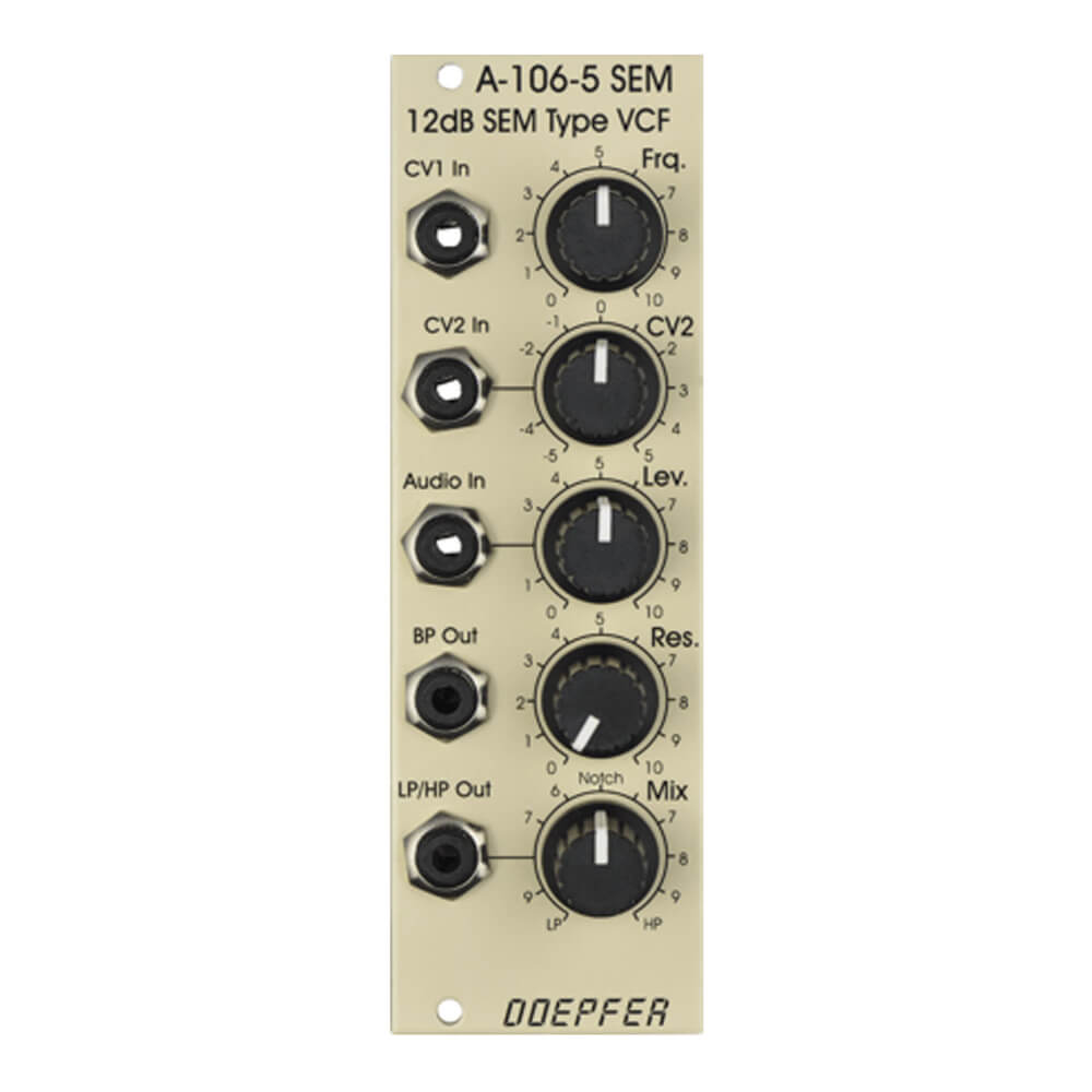 Doepfer <br>A-106-5SE SEM Type VCF / 12dB