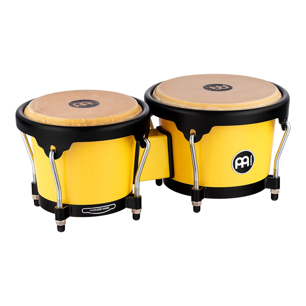 MEINL <br>Journey Series Bongo - Illuminating Yellow [HB50IY]