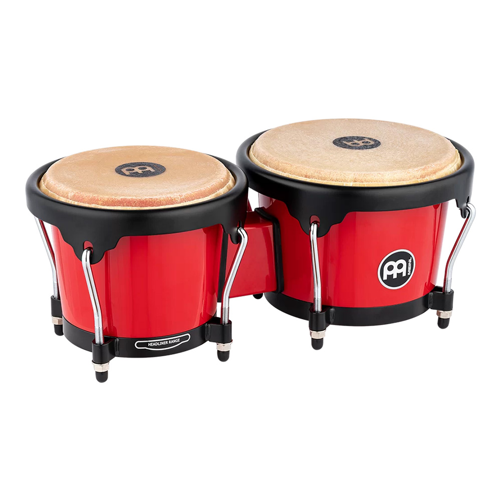 MEINL <br>Journey Series Bongo - Red [HB50R]