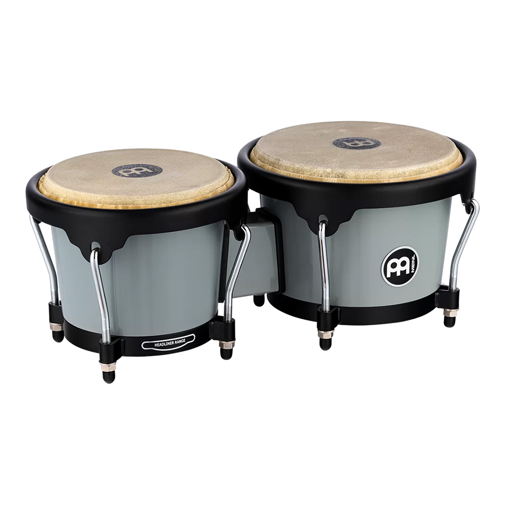 MEINL <br>Journey Series Bongo - Ultimate Gray [HB50UG]