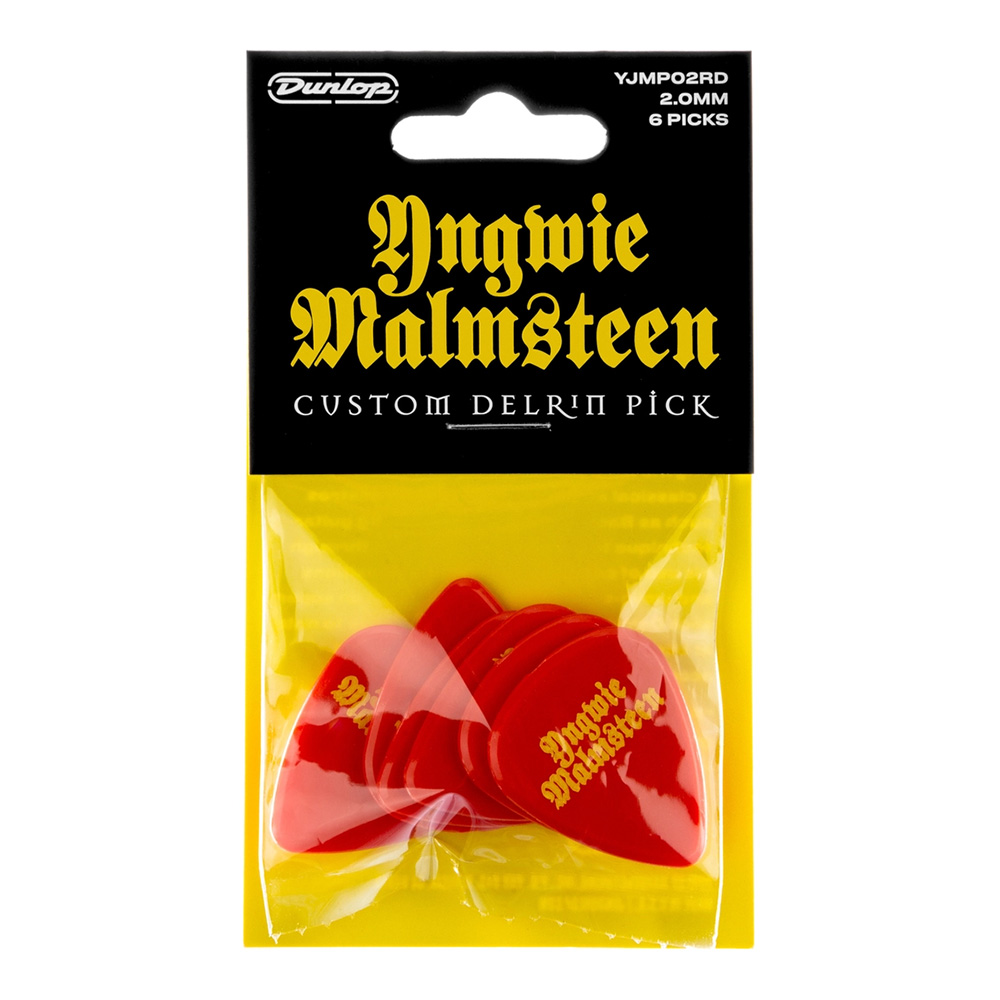 Jim Dunlop <br>YJMP02RD Yngwie Malmsteen 2.0mm