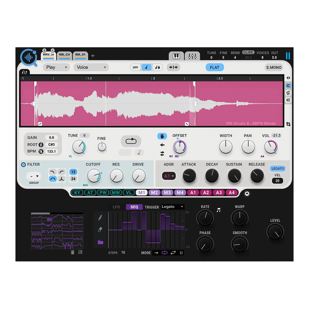 WAVES <br>CR8 Creative Sampler