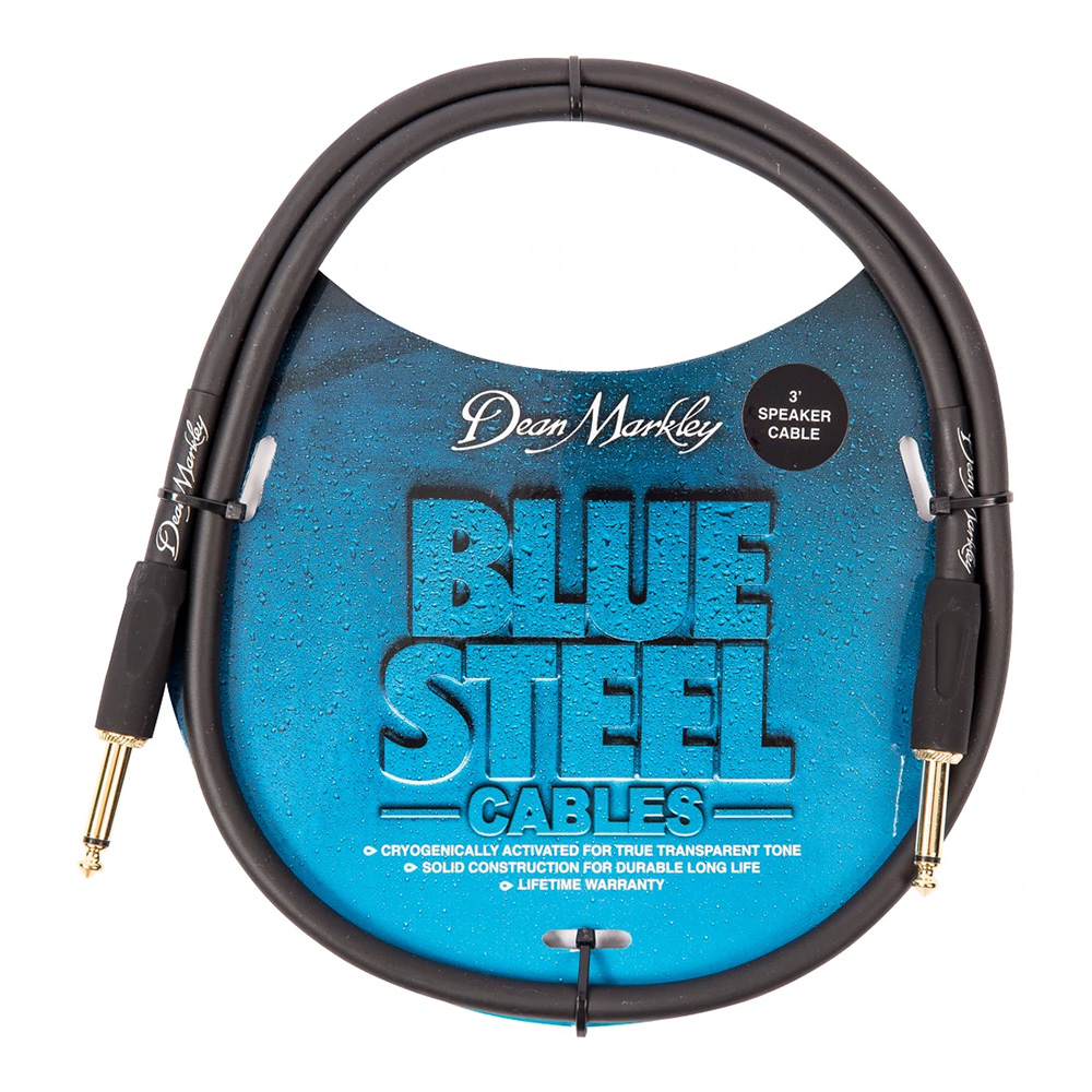 Dean Markley <br>Blue Steel Speaker Cable / 3ft(90cm) S-S [DMBSSP3S]