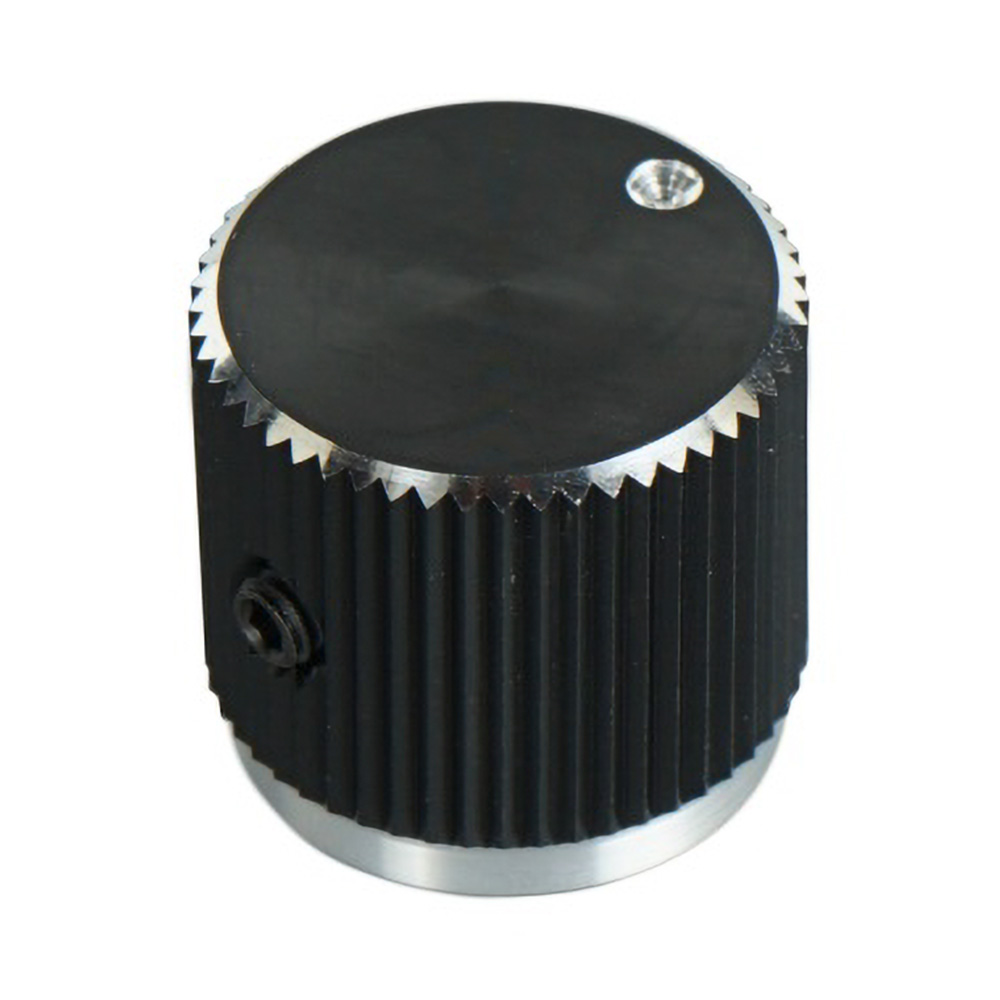 Freedom Custom Guitar Research <br>Original Flat Knob / Black [SP-KT-01BK]