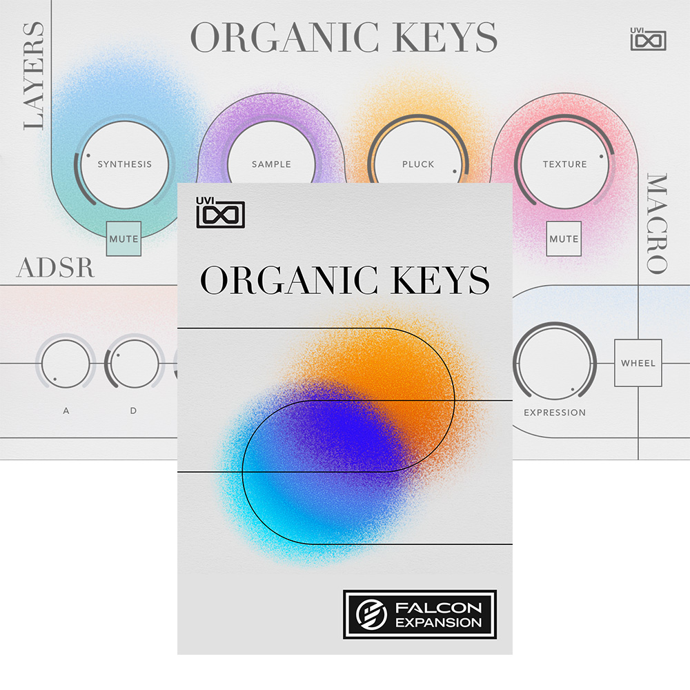 UVI <br>Organic Keys ダウンロード版